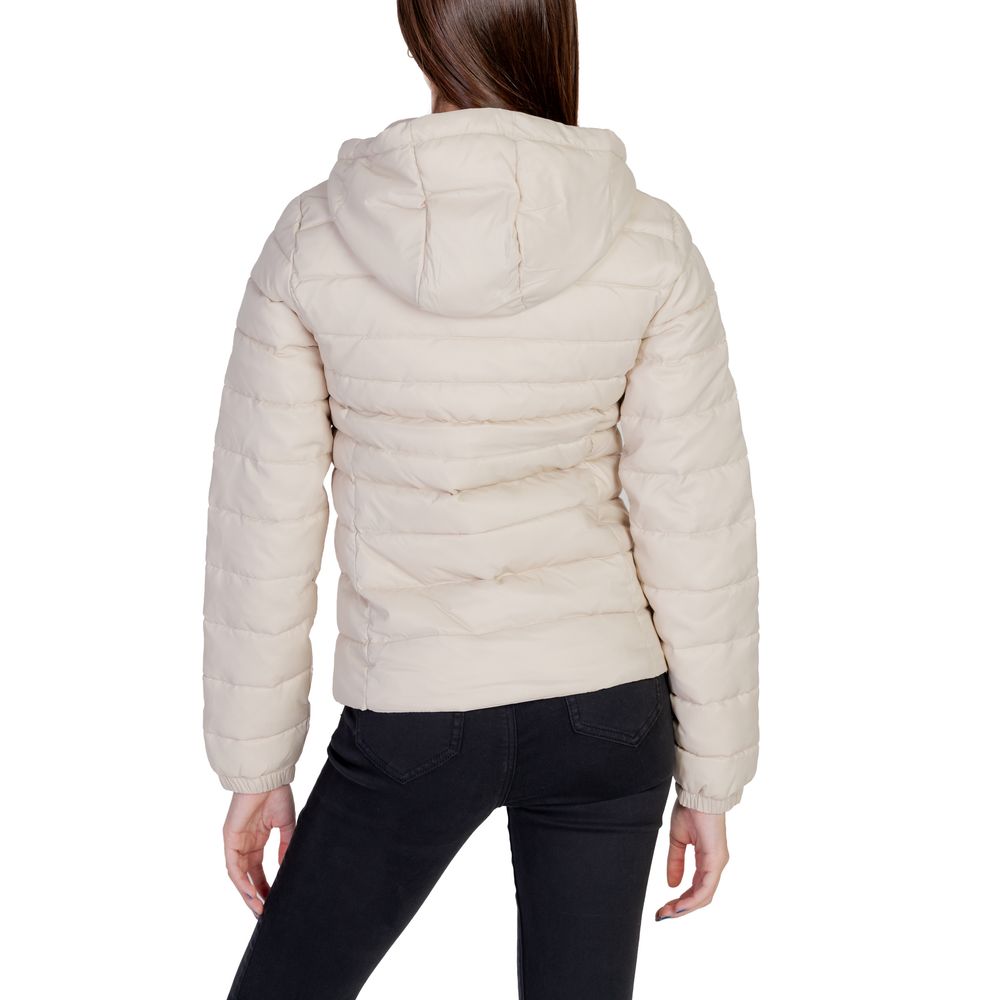 Only Beige Nylon Shell Jacket