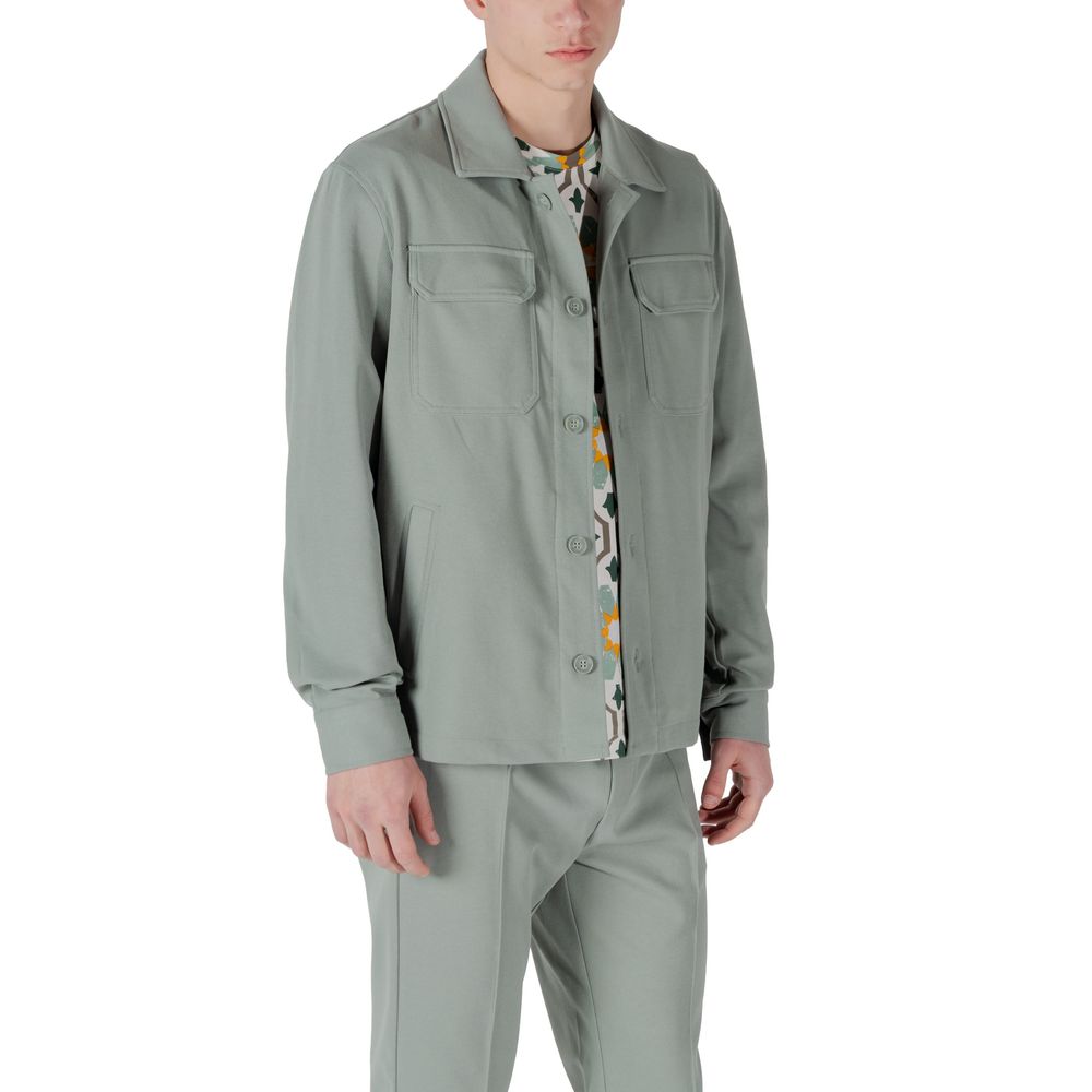 Antony Morato Green Polyester Shirt