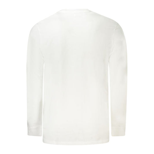 Timberland White Cotton Men T-Shirt