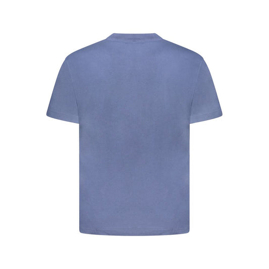 Vans Blue Cotton Men T-Shirt