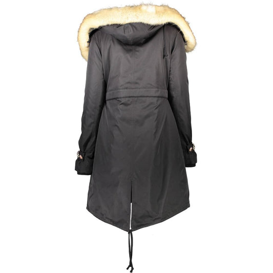 Blugirl Black Polyester Jackets & Coat