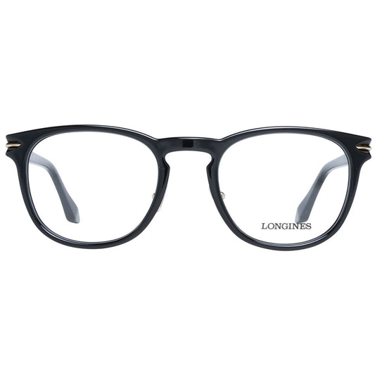 Longines Black Plastic Glasses (Frames)