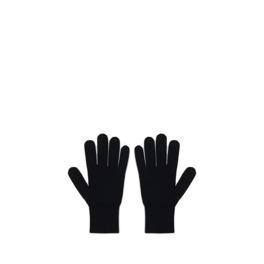 MM6 Black Wool Gloves