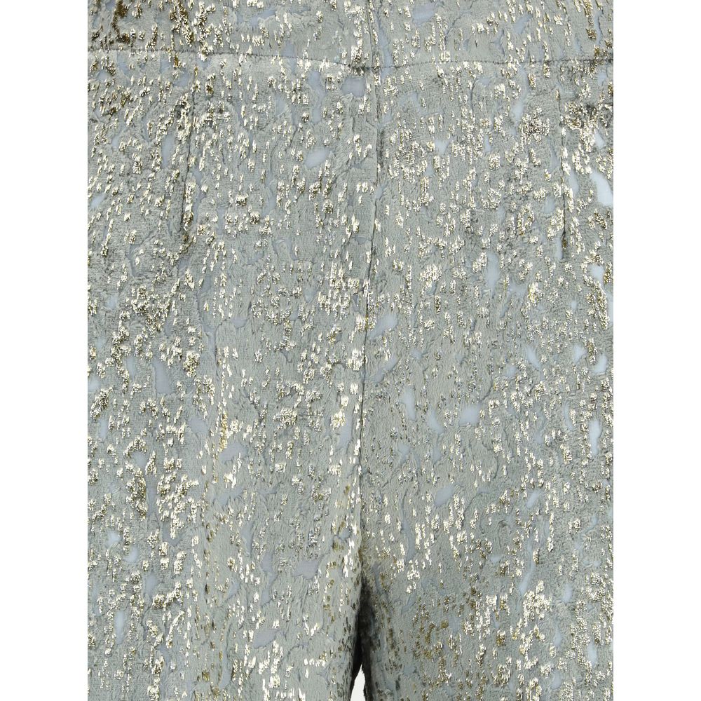 Forte_Forte Flared trousers in fil coupé “en rêve"