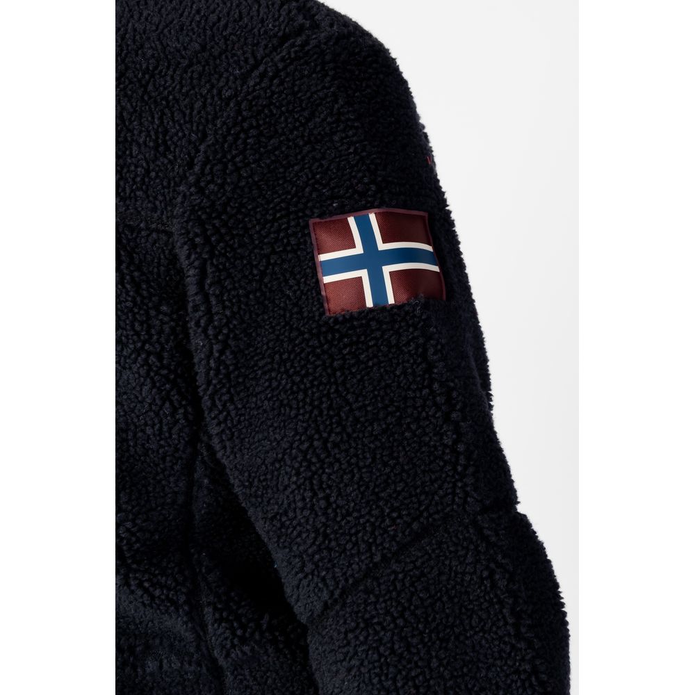 Napapijri Black Polyester Sweatshirt