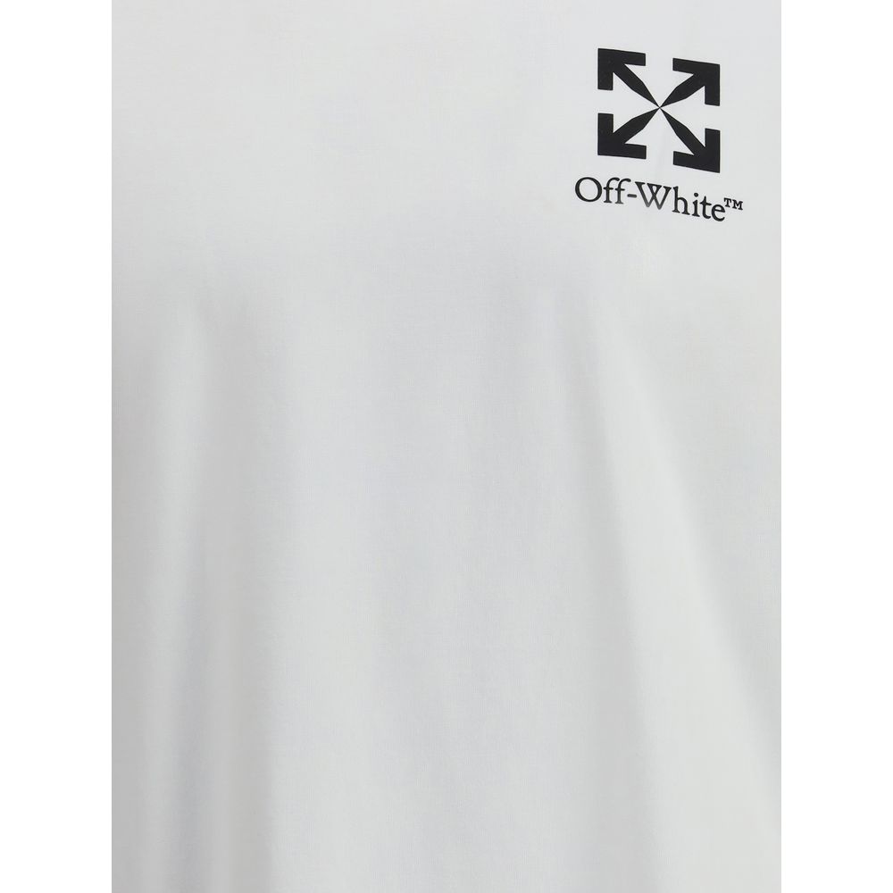 Off-White White Cotton T-Shirt