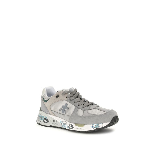 Premiata Gray Rubber Sneakers