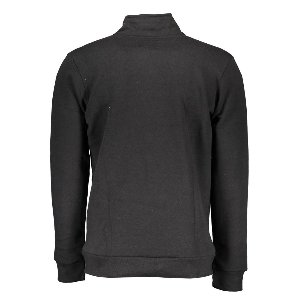 Gianmarco Venturi Black Polyester Men's Sweatshirt