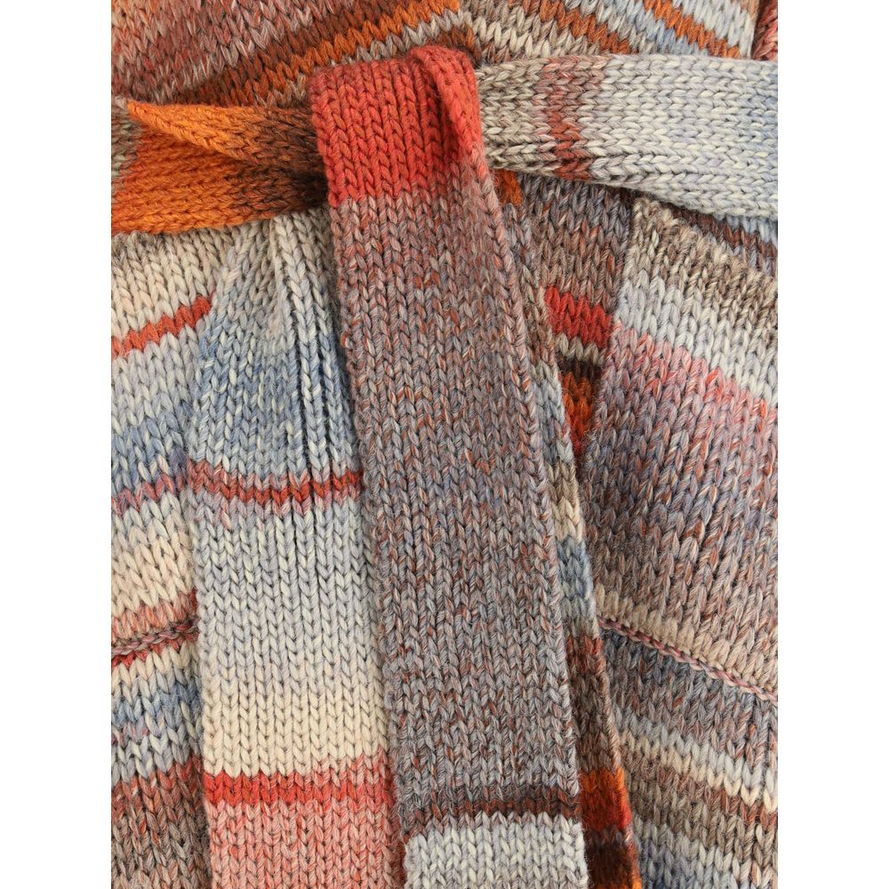 Ella Multicolor Wool Coat