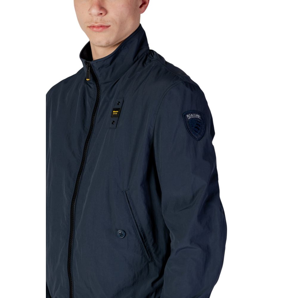 Blauer Blue Polyamide Jackets & Coat