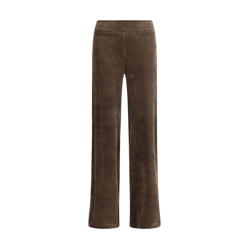 Avenue Montaigne Brown Cotton Casual Pants