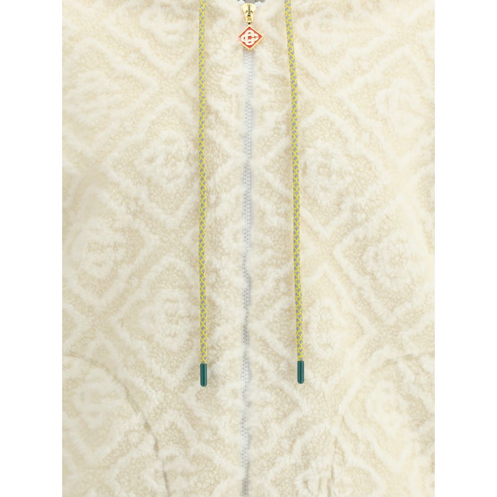 Casablanca Cream Polyester Shell Jacket