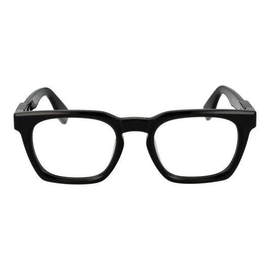 Police Black Cellulose Acetate Glasses (Frames)