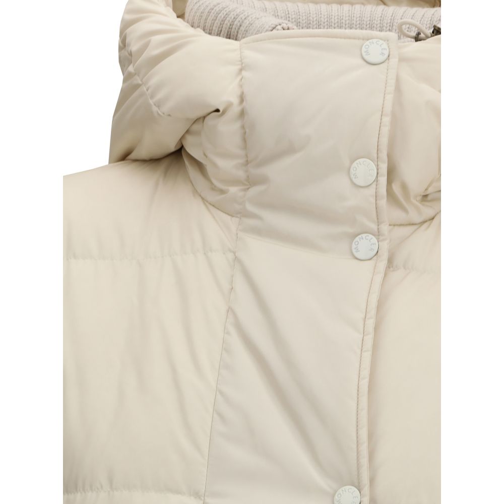 Moncler Cream Polyamide Clothing
