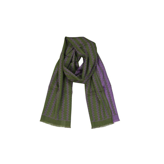 Missoni Green Wool Scarf