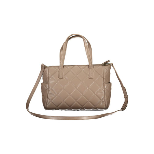 Valentino Brown Polyurethane Women's Bag