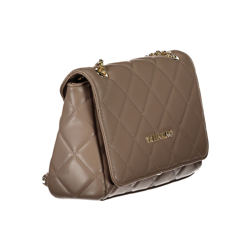 Mario Valentino Brown Polyethylene Handbag