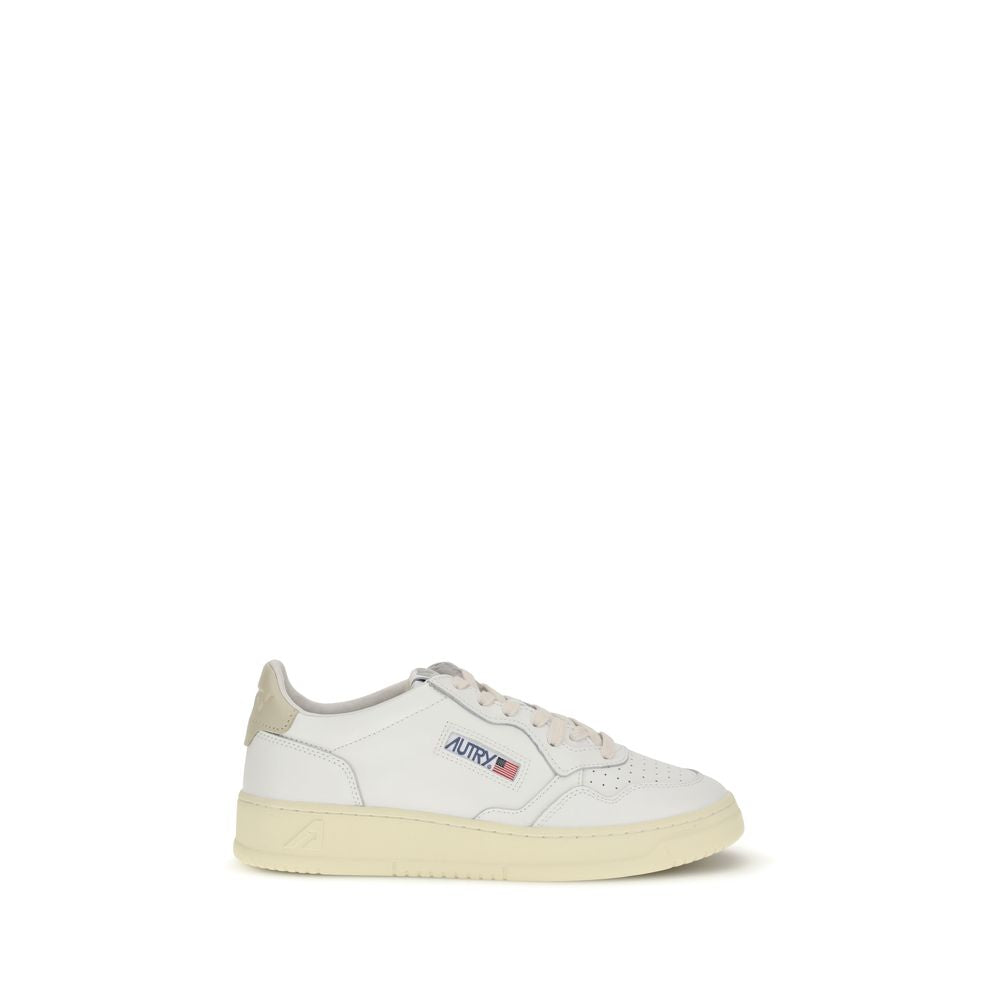 Autry White Rubber Low Top Sneakers
