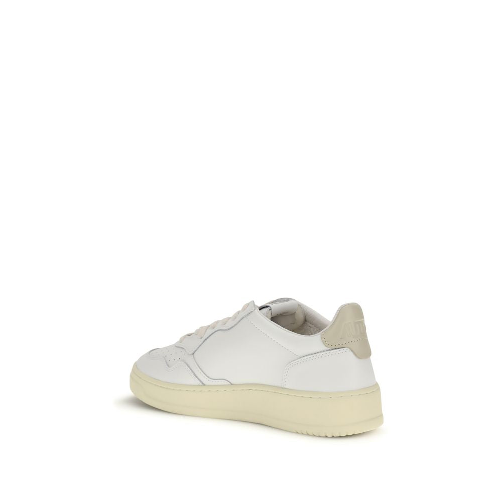 Autry White Rubber Low Top Sneakers