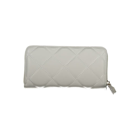 Valentino Grey Polyurethane Women's Wallet