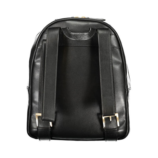 Valentino Black Polyurethane Women's Backpack
