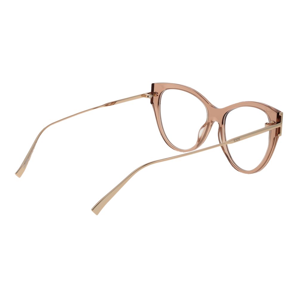 Tod's Beige Acetate & Metal Glasses (Frames)