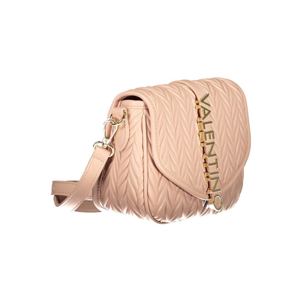 Mario Valentino Rosa Polyurethane Women Handbag