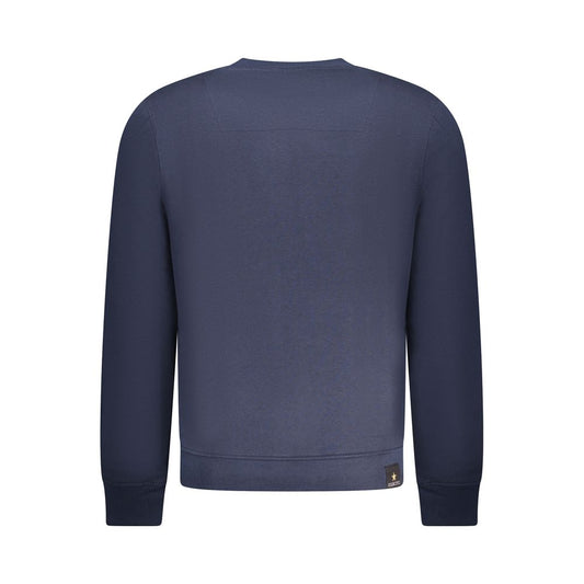 Accademia Militare Blue Cotton Men Sweater