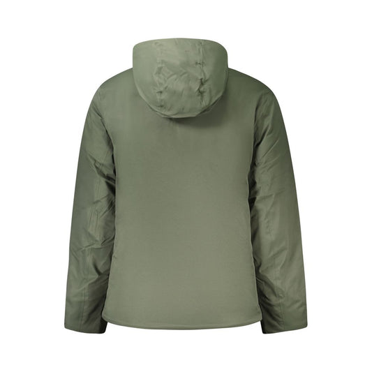 K-WAY Verde Polyester Men Jacket