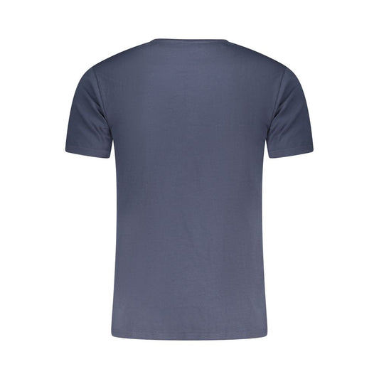 Aeronautica Militare Blu Cotton Men's T-Shirt