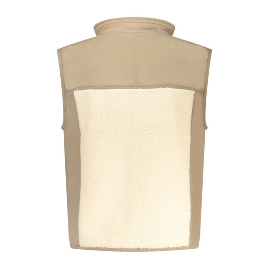 K-WAY Beige Polyamide Men Jacket