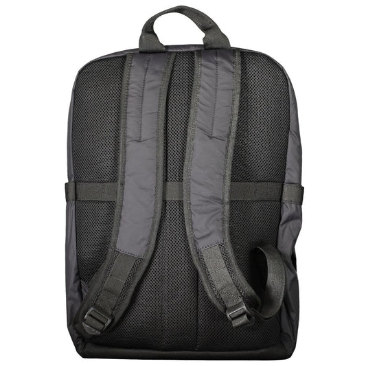 K-WAY Black Nylon Men Backpack