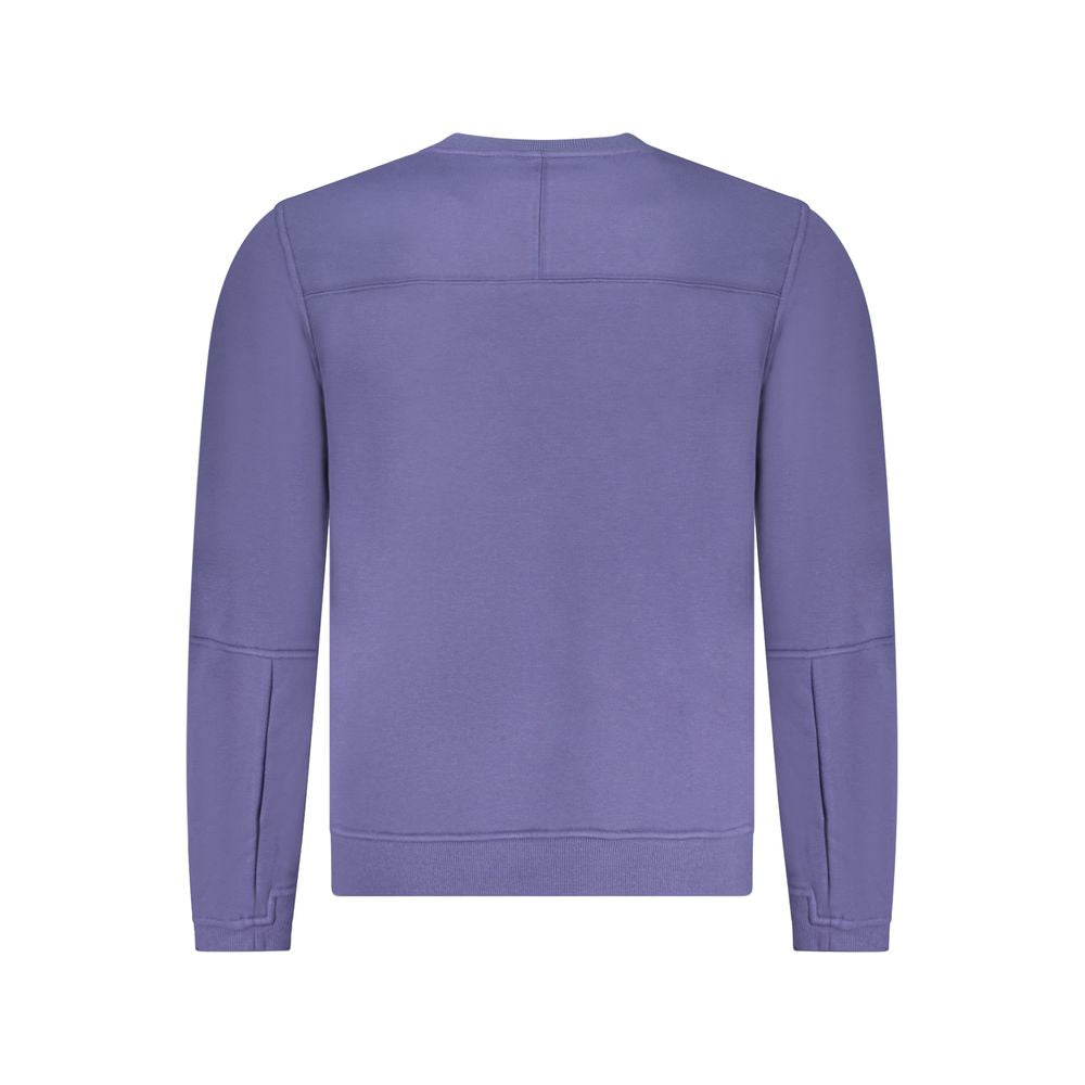 K-WAY Blue Cotton Men Sweater
