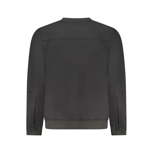 K-WAY Black Cotton Men Sweater