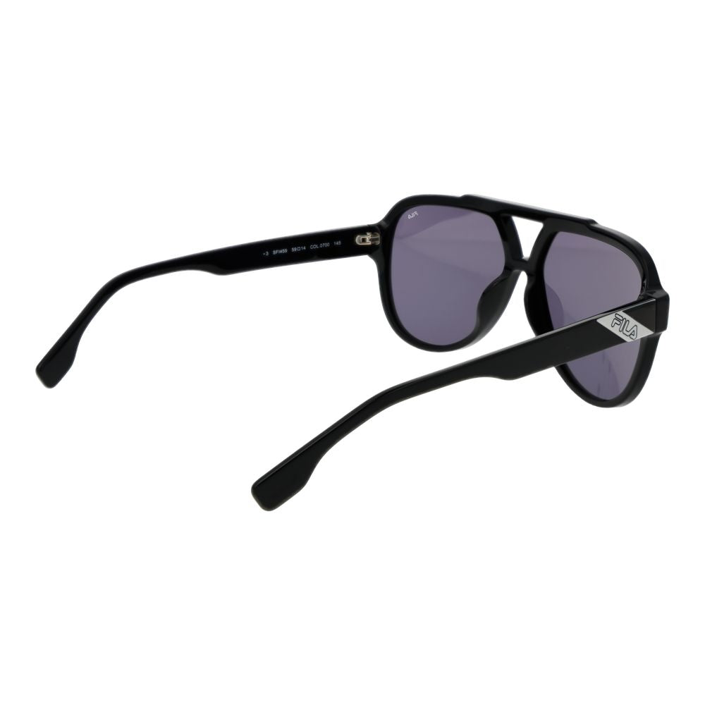 Fila Black Cellulose Acetate Sunglasses