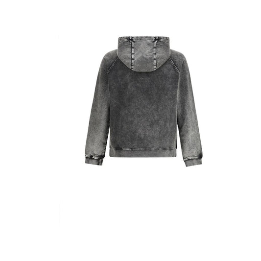 Diesel Gray Fabric Sweatshirt