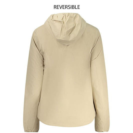K-WAY Beige Nylon Women Jacket