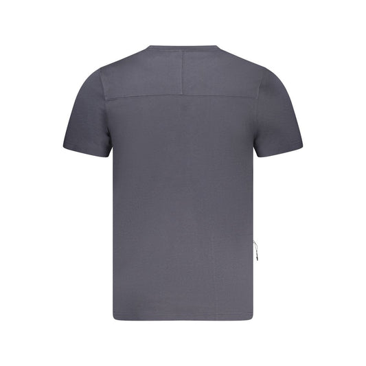K-WAY Blue Cotton Men T-Shirt