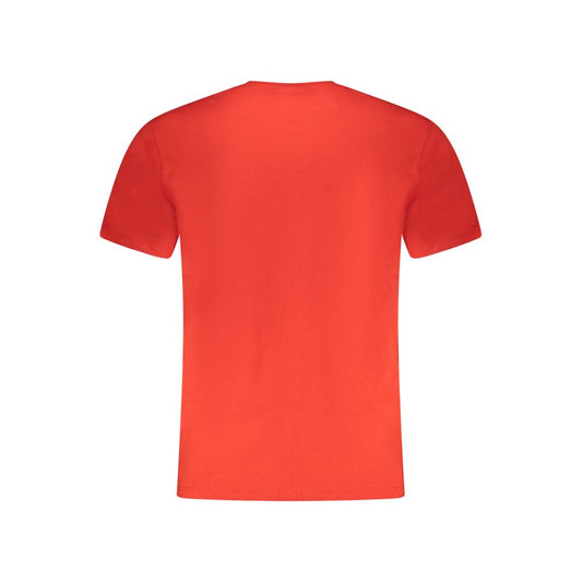 Calvin Klein Red Cotton Men T-Shirt