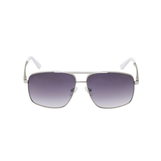 Guess Gray Metal Sunglasses