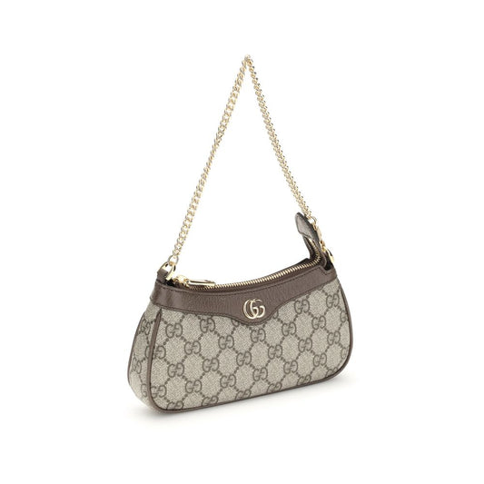 Gucci Beige Cotton Shoulder Bag