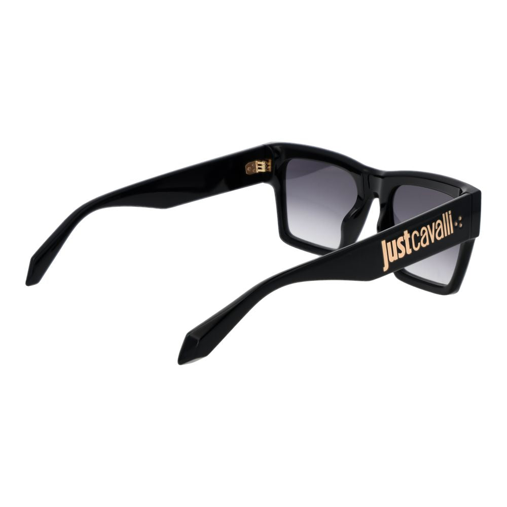 Just Cavalli Black Plastic Sunglasses