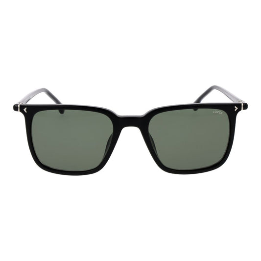 Lozza Black Cellulose Acetate Sunglasses