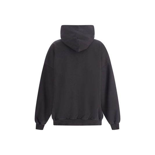 Balenciaga Black Cotton Sweatshirt