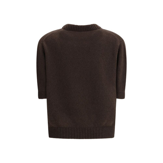 Khaite Brown Cashmere Cashmere Sweater