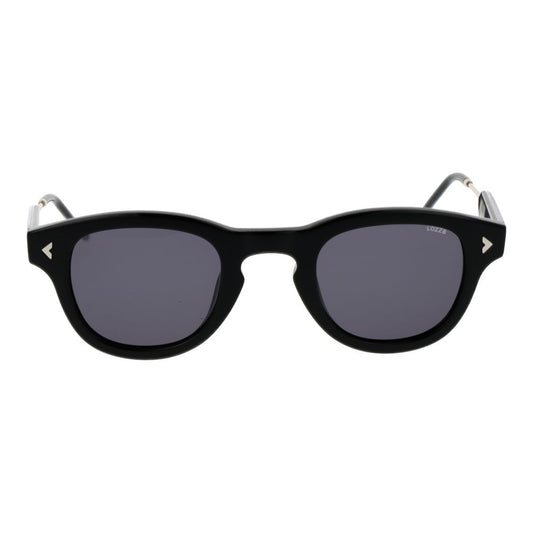 Lozza Black Cellulose Acetate Sunglasses
