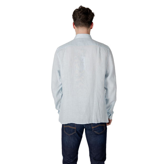 Lacoste Blue Linen Shirt