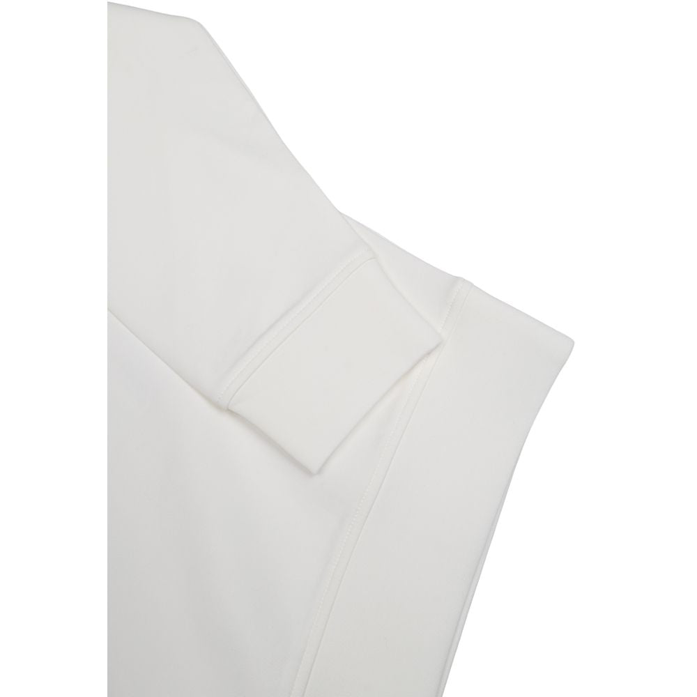 Emporio Armani White Cotton Sweatshirt