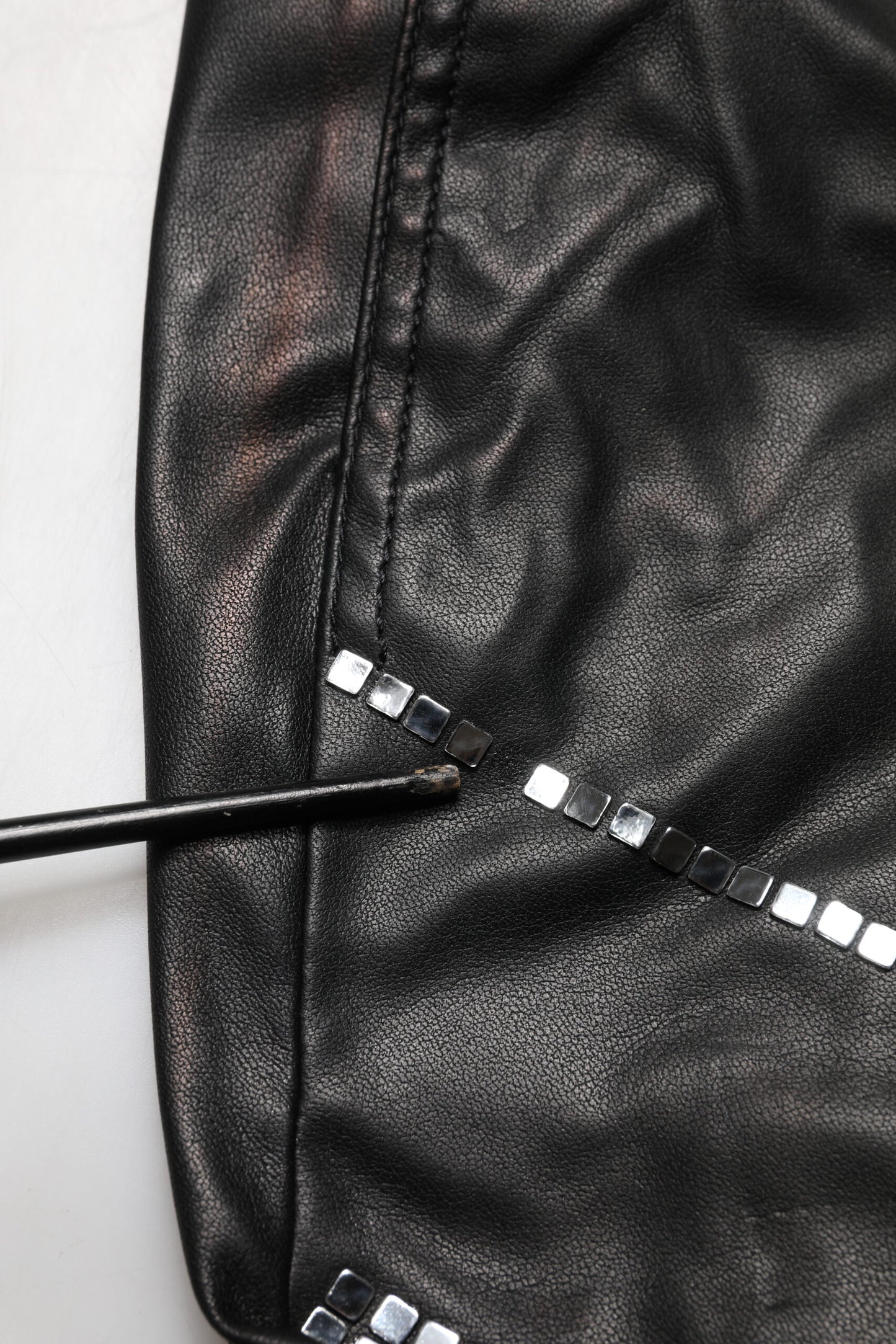 Philosophy di Lorenzo Serafini Black Embellished Tapered Pants