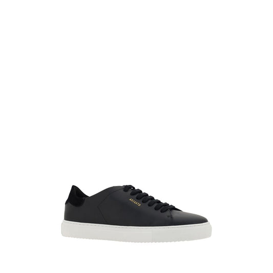 Axel Arigato Black Calf Leather Bos Taurus Low Top Sneakers